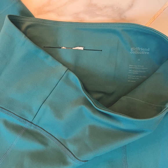 Teal Girlfriend Collective High Waist Compressive legging - Picture 2 of 4